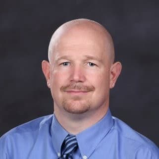 Dustin Birch, PhD PE headshot